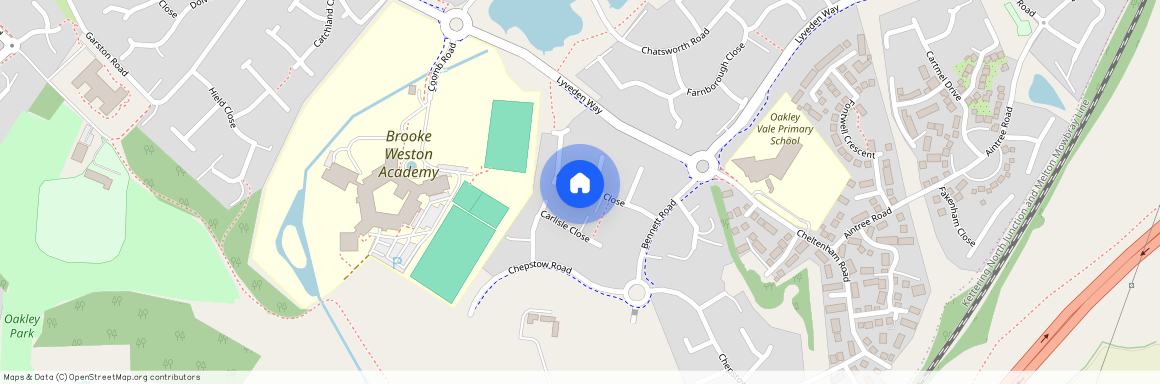 Newmarket Close, Oakley Vale, Corby, NN18