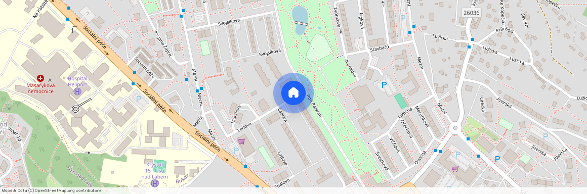 Pod Parkem, Ústí nad Labem - Ústí nad Labem, Ústecký kraj