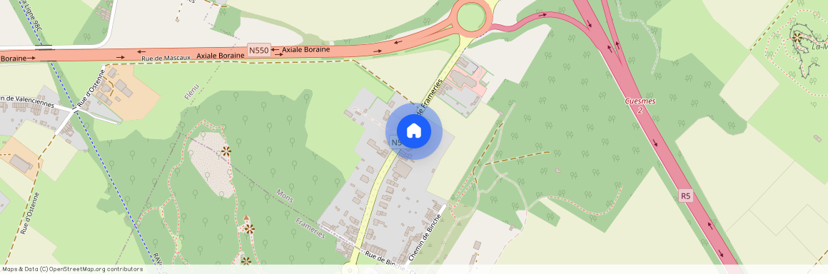 Rue de Frameries 505 11, 7033 Mons Cuesmes, België