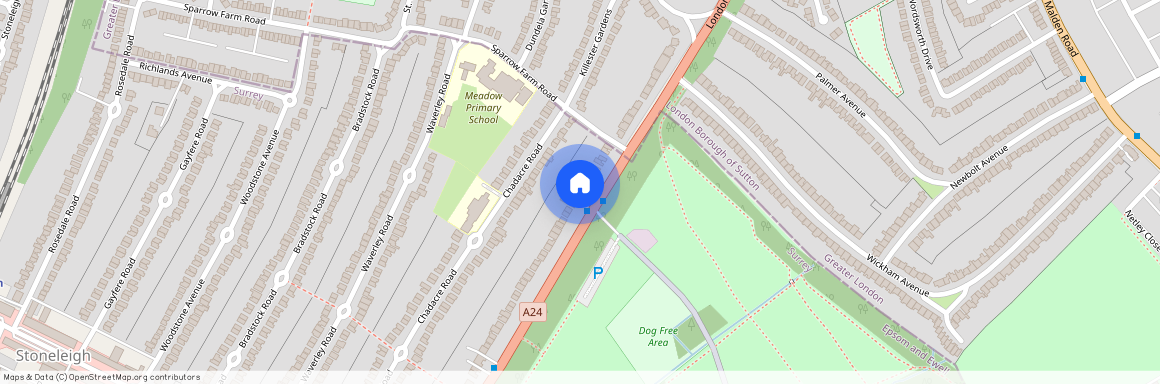 London Road, Ewell, KT17