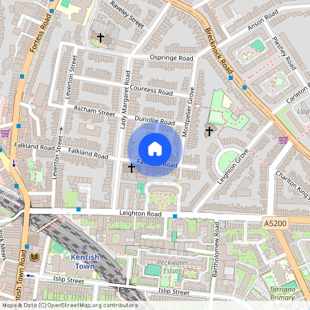 Falkland Road, Kentish Town