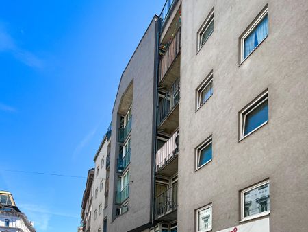 1 Zimmer-Wohnung | 1. OG mit Lift | 2m² Loggia | Modernes Stadtleben in 1050 - Foto 5