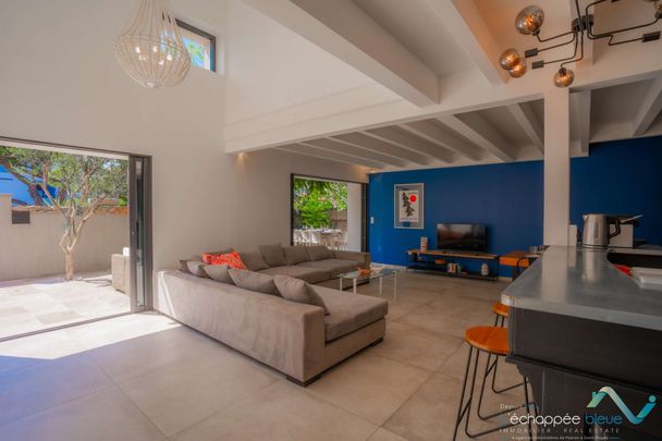 Villa climatisée pour 10 personnes avec piscine à Hyères-La Capte - Photo 1