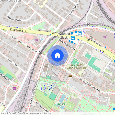 ul. ks. Józefa Jałowego, Pułaskiego, Rzeszów, podkarpackie