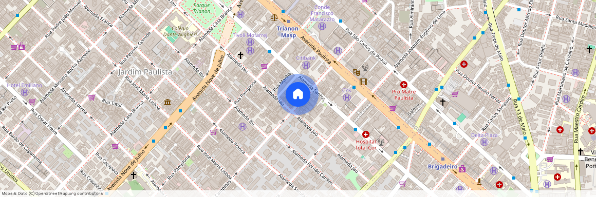 Alameda Campinas, 564, Jardins, São Paulo - SP, 01405-001, Brazil