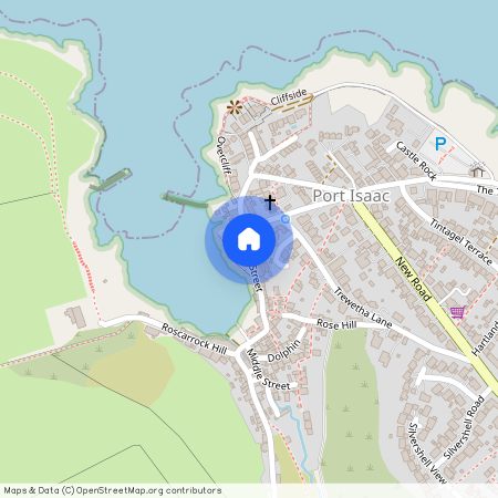 Fore Street, Port Isaac, Cornwall