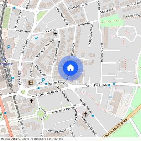 Woodside Walk, Harrogate, North Yorkshire, Harrogate