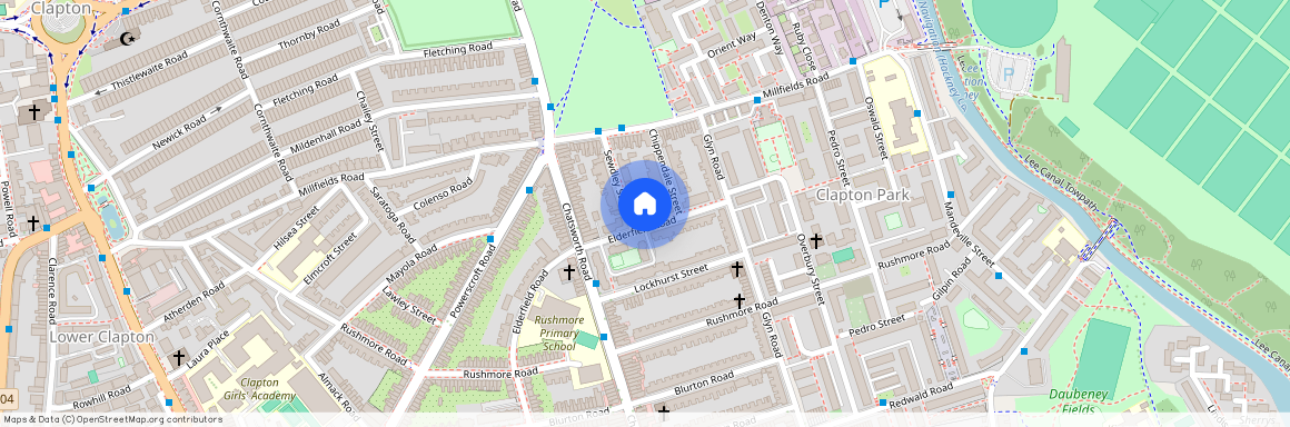 Elderfield Road, Lower Clapton, Hackney, London, E5