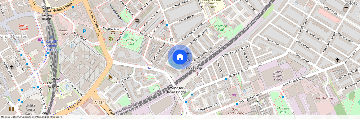 Adamsdown Square, CF24 0EZ, Adamsdown