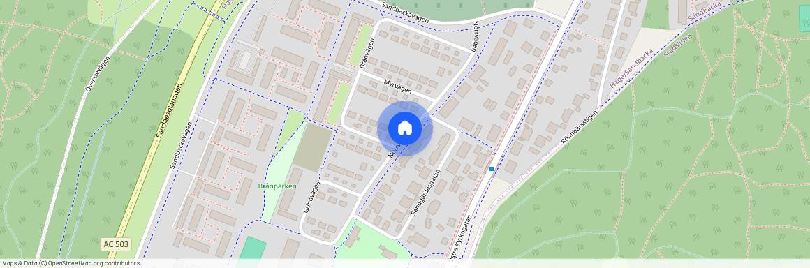 Norrvägen, Umeå