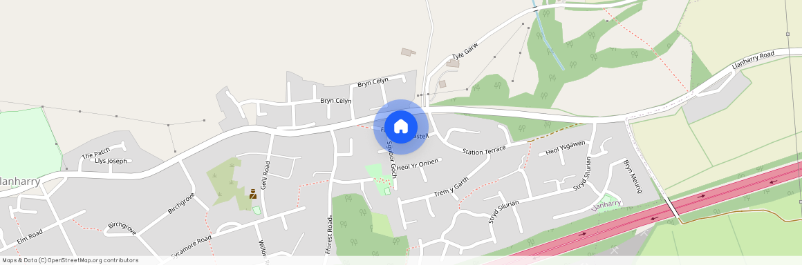 Ffordd Trecastell, Llanharry, Pontyclun, CF72