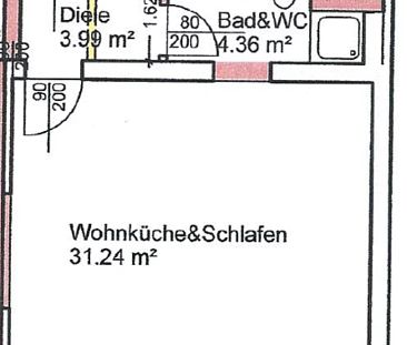 +++ Mietwohnung mit Küchenzeile und ca. 39,59 m² +++ - Foto 6