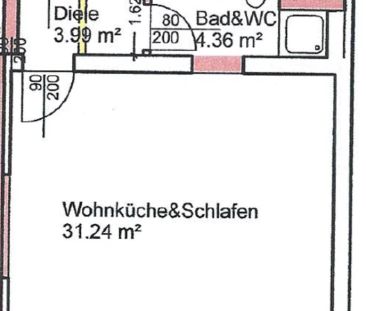 +++ Mietwohnung mit Küchenzeile und ca. 39,59 m² +++ - Foto 6