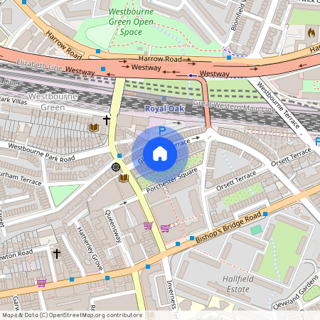 Porchester Square, Bayswater, W2