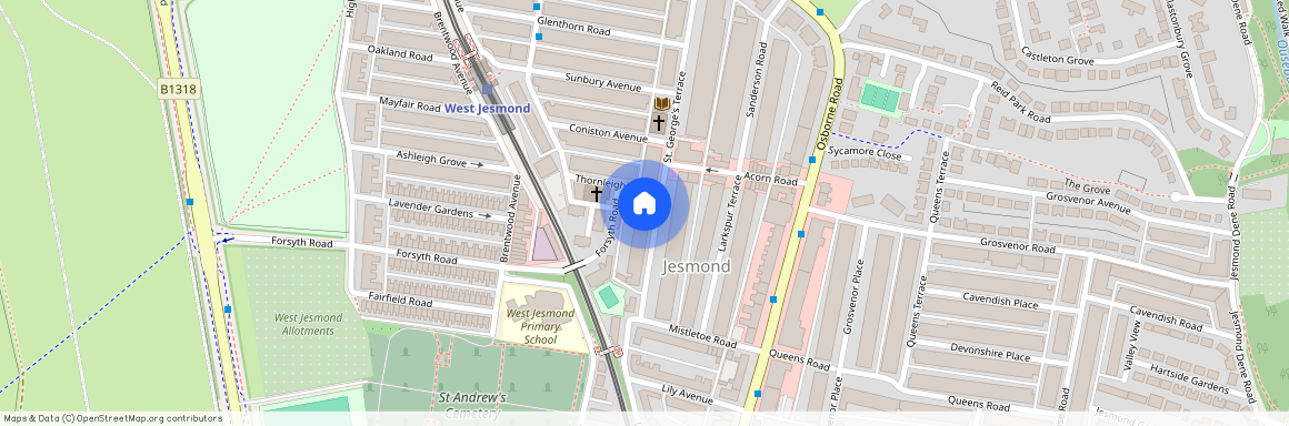 St. Georges Terrace, Jesmond, NE2