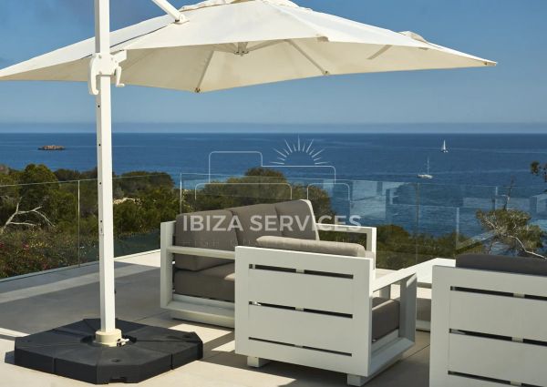 Long term rental — A Private Cliffside Retreat in Cap Martinet, Ibiza