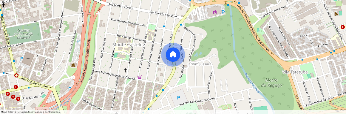 Avenida Presidente Juscelino Kubitschek, 677 - Monte Castelo, São José dos Campos - SP