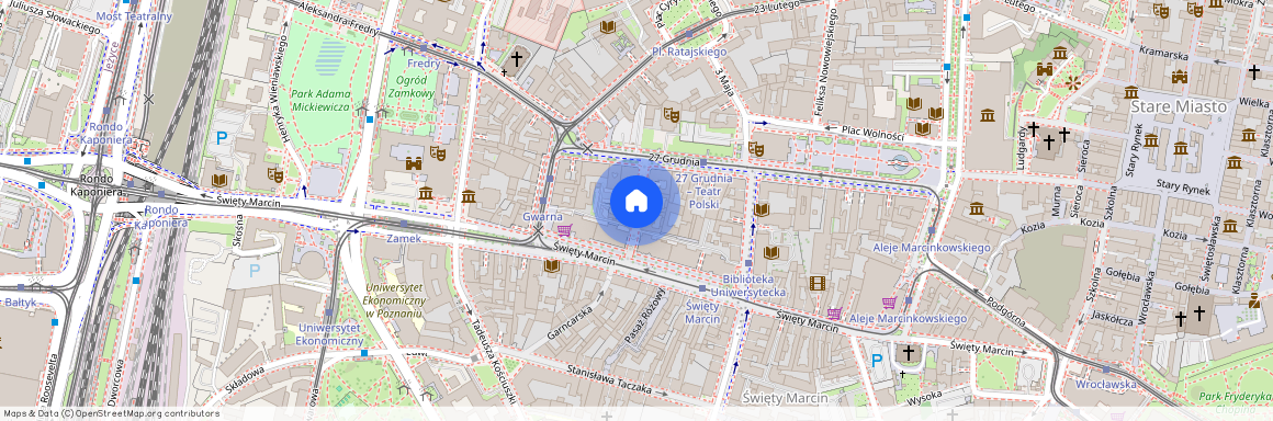 ul. Kazimierza Kantaka, Centrum, Stare Miasto, Poznań, wielkopolskie
