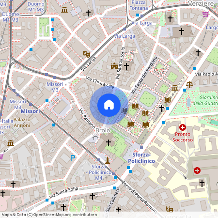 Largo Richini, Milano, Lombardy 20123