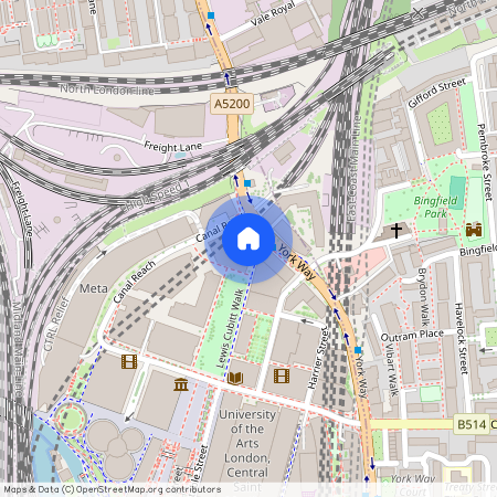Cadence Court, Tapper Walk, Camden, London