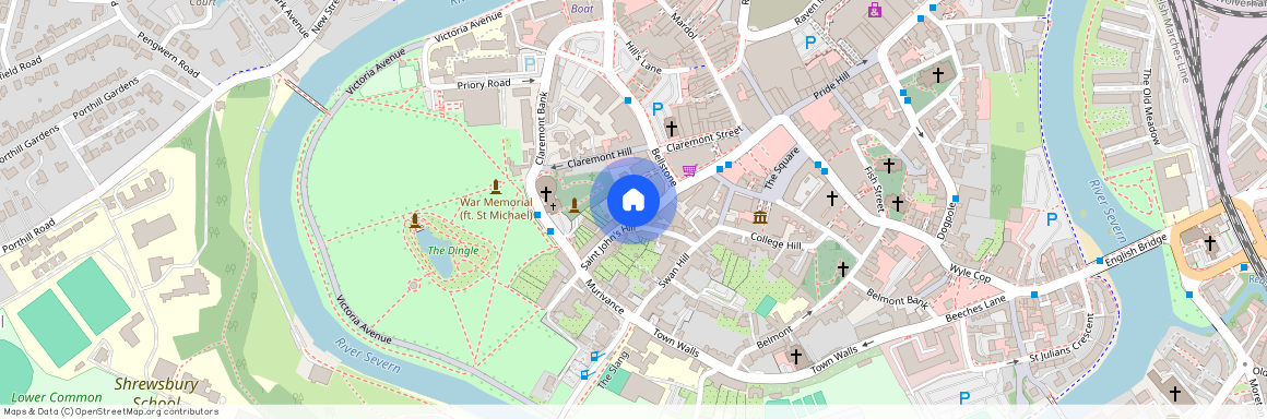 32, St Johns Hill, Shrewsbury, Shropshire