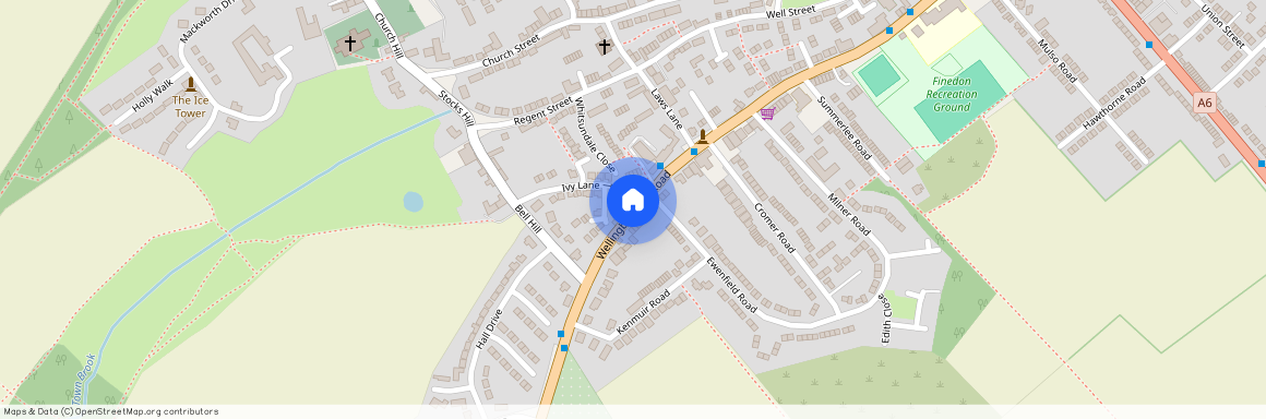 Wellingborough Road, Finedon