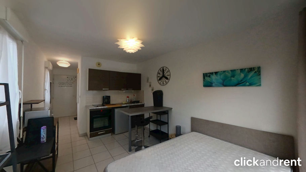 Studio meublé lumineux avec balcon – Montpellier - Photo 1