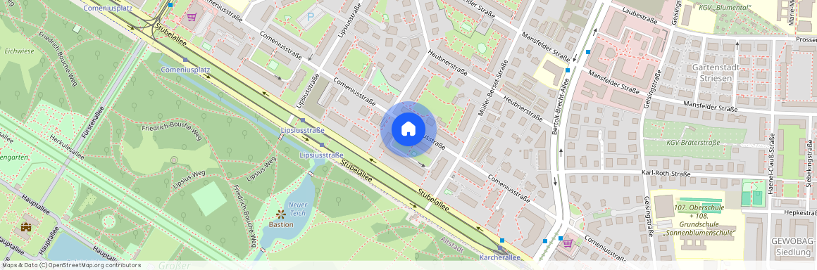 Comeniusstr. 52 a, 01309, Dresden Ot Striesen-Süd Mit Johannstadt-Südost