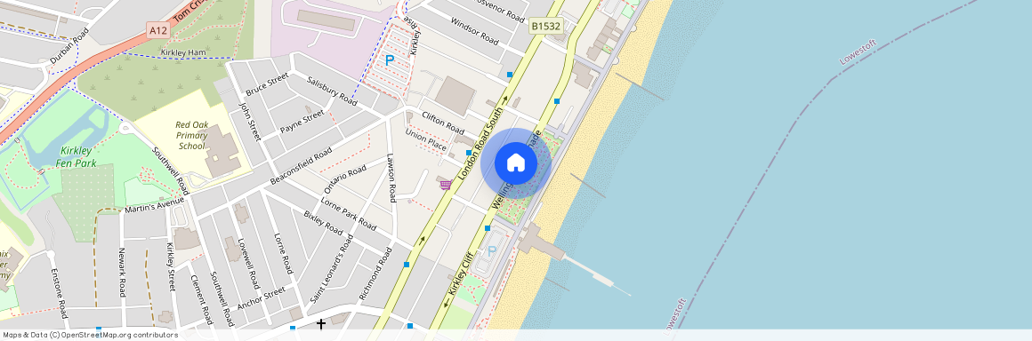 Flat, Wellington Esplanade, Lowestoft