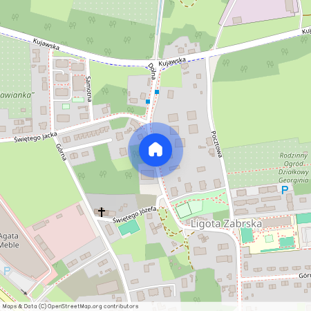 ul. Dolna, Ligota Zabrska, Gliwice, śląskie