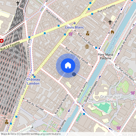 Passage Delessert, entre Quai de Valmy et Rue Pierre Dupont 75010 Paris (10e arrondissement)