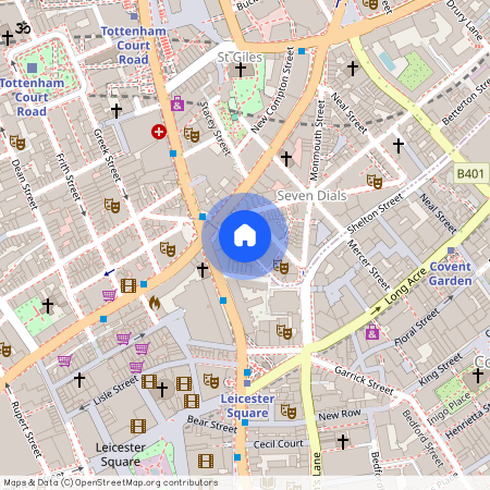 West Street, Covent Garden, London, WC2H