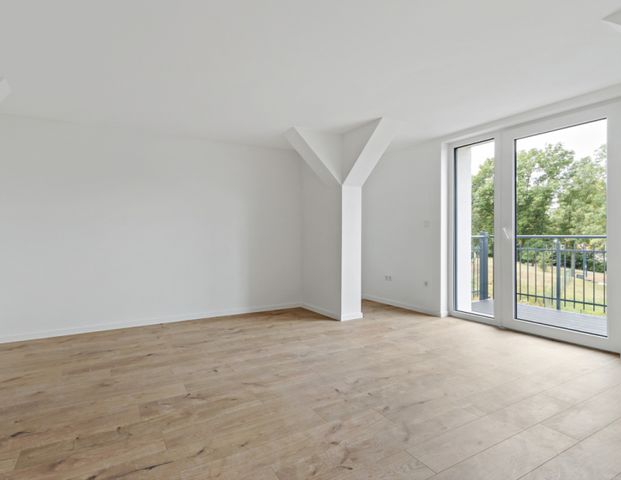 Kernsanierte 2-Raumwohnung direkt am Rosarium! Fahrstuhl, Balkon und Fußbodenheizung!!!! - Foto 1