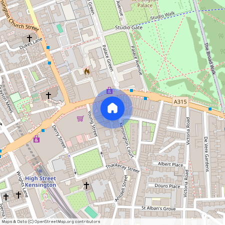 Palace Place Mansions, 36 Kensington Court, London W8