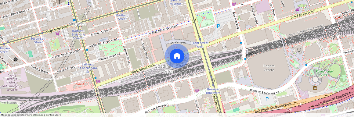 455 Front Street Unit# N105, Toronto