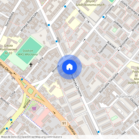 Chopina, Włocławek