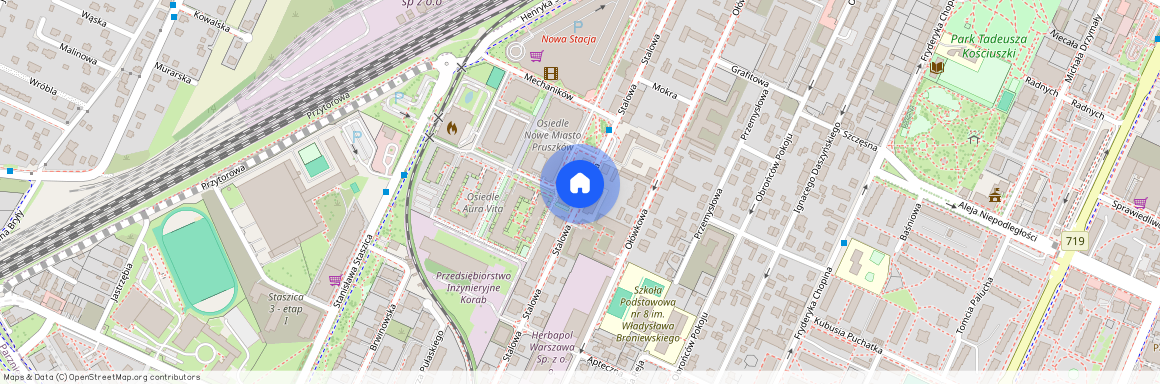 ul. Stalowa, Pruszków, pruszkowski, mazowieckie