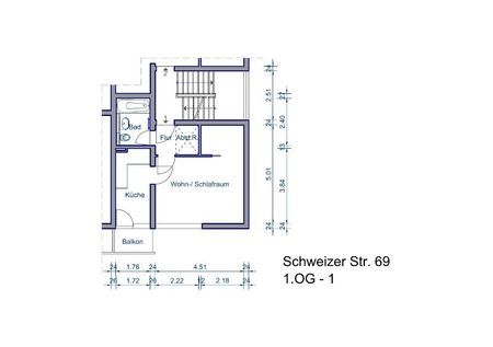 Kleines Studentenappartement in Uninähe - Foto 5