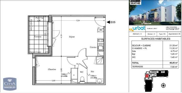 Location Appartement 2 pièces 40m² AVIGNON 84000 - Photo 1