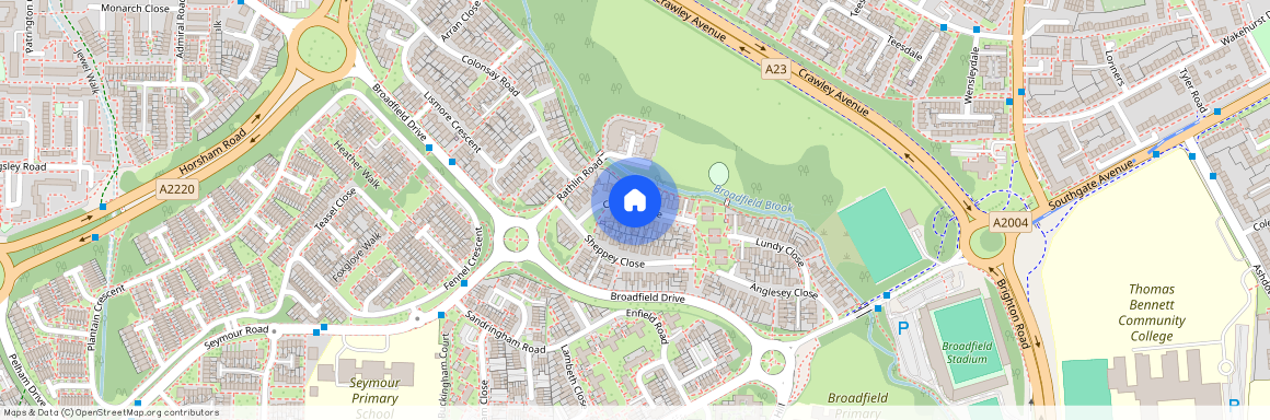 Hayling Court, Crawley, RH11