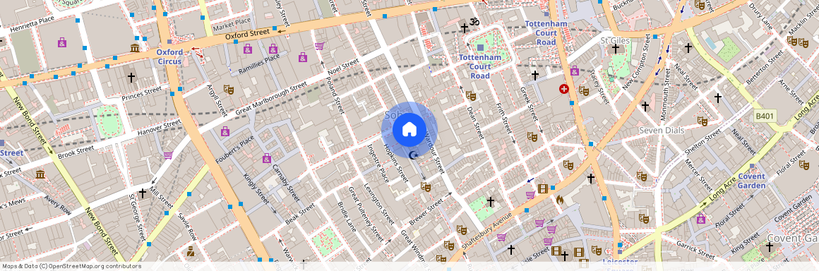 Duck Lane, London, W1F 0PS, United Kingdom