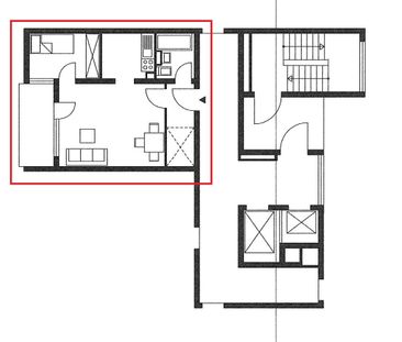 Schöne 1 -Zimmer-Wohnung am Aschenberg zu vermieten - Photo 3