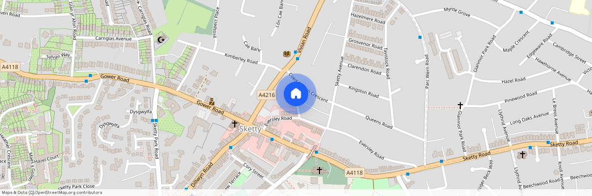 First Floor Flat, Frogmore Avenue, Sketty, Swansea. SA2 9DJ