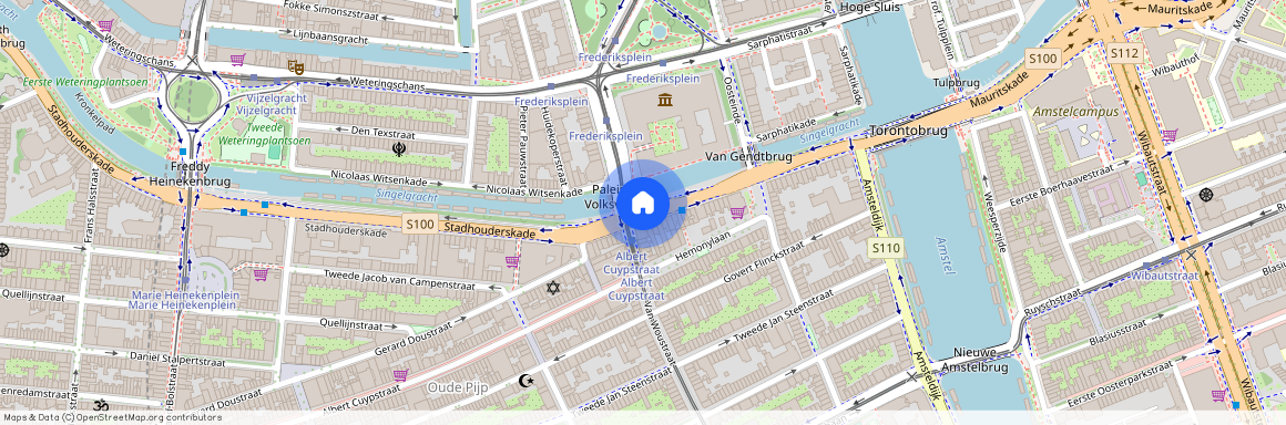 Oude Pijp, 1074 AV, Stadhouderskade, Amsterdam