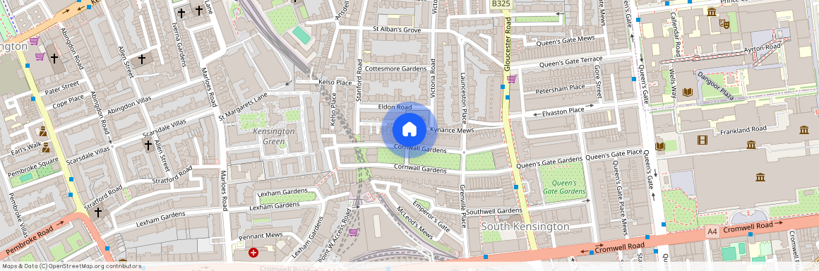 Cornwall Gardens, South Kensington, London