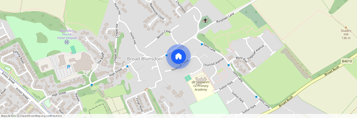 Holdcroft Close, Blunsdon