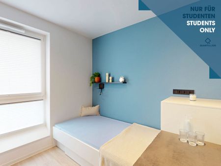 Modern möbliertes Studentenapartment im Quartillion – zentral im Rheingauviertel - Foto 2