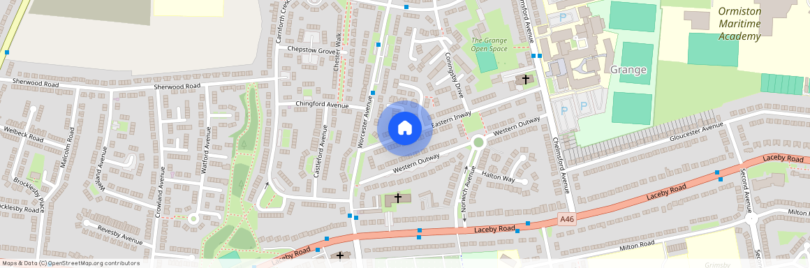 The Cedars, Grimsby, Eastern Inway