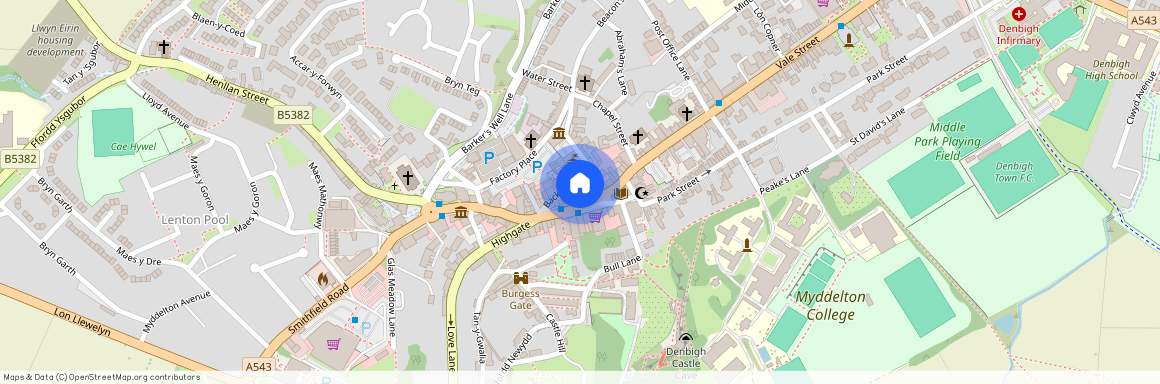 15-19 High Street, Denbigh, Denbighshire, LL16