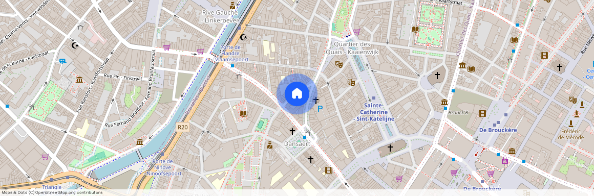 Rue du Rempart des Moines, 12A, 1000, Bruxelles